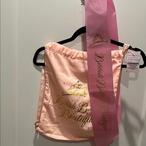 Disney Bibbidi Bobbidi Boutique Sash and Backpack